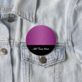 Elegant Paars Ronde Button 7,6 Cm (In situ)