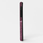 Elegant Paars Roos, kant en parels Case-Mate iPhone Case (Achterkant/links)