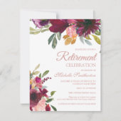 Elegant Paars roze gouden handbediende afboeking Kaart (Voorkant)