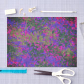 Elegant Paars Roze Tuin Tissuepapier (Craft)