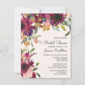 Elegant Paars roze Vrijgezellenfeest Kaart (Voorkant)