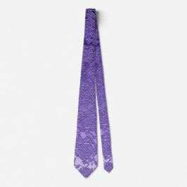 Elegant Paars White Formal Wedding Stropdas