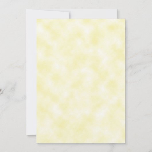 Elegant Paarse Bloemgeel Vrijgezellenfeest Kaart (Achterkant)