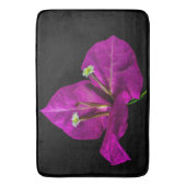 Elegant Paarse Bougainvillea Badmat (Voorkant Verticaal)