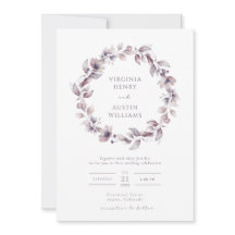 Elegant Paarse bruiloft