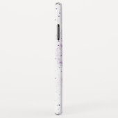 Elegant Paarse Butterfly, Heart & Marble Monogram Case-Mate iPhone Case (Achterkant/rechts)