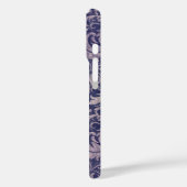 Elegant  Paarse damast patroon Case-Mate iPhone Case (Achterkant / Links)