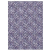 Elegant Paarse damast patroon Tafelkleed (Voorkant)