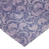 Elegant Paarse damast patroon Tafelkleed (Gekanteld)