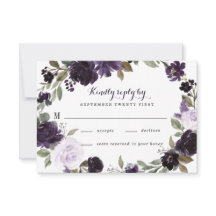 Elegant Paarse en gouden groene blad bloemetjesbru