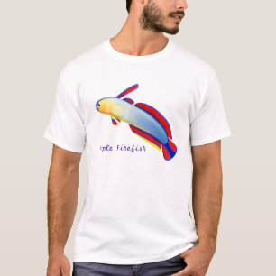 Elegant Paarse Firefish T-Shirt