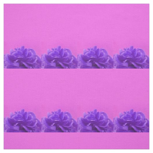Elegant Paarse Floral Stof (Swatch)