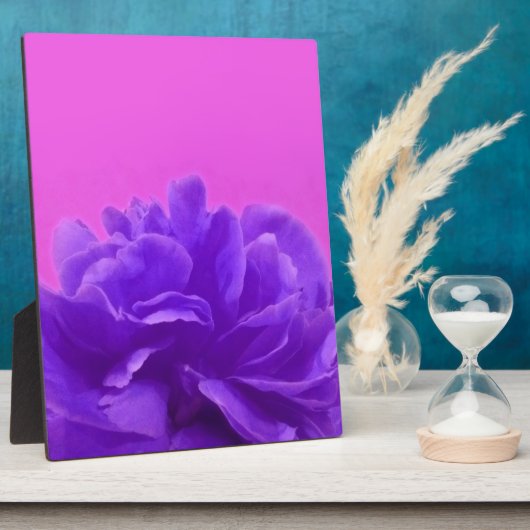 Elegant Paarse frambozen Fotoplaat (Zijkant)