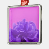 Elegant Paarse frambozen Metalen Ornament (Links)