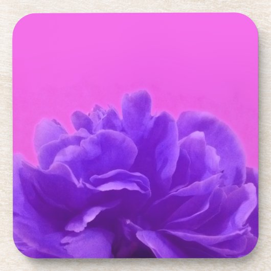 Elegant Paarse frambozen Onderzetter (Voorkant)