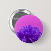 Elegant Paarse frambozen Ronde Button 5,7 Cm (Voorkant /achterkant)
