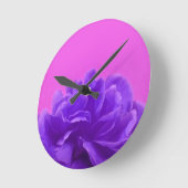 Elegant Paarse frambozen Ronde Klok (Hoek)