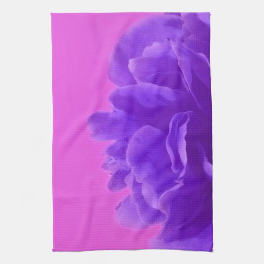 Elegant Paarse frambozen Theedoek (Verticaal)