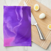 Elegant Paarse frambozen Theedoek (Quarter Fold)