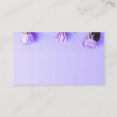 Elegant Paarse geweldplegers die goed willen trouw Informatiekaartje (Achterkant)