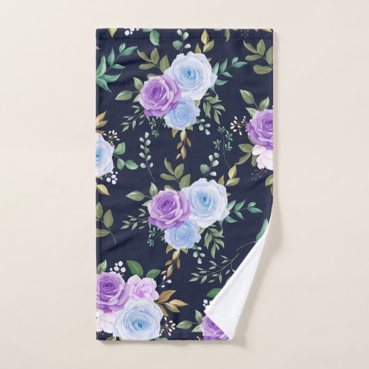 Elegant paarse hemelblauw bad handdoek (Handdoek)