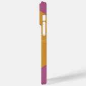 Elegant Paarse katteprat Case-Mate iPhone Case (Achterkant / Links)