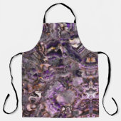 Elegant paarse kwarts granieten stenen marmeren pa schort (Voorkant)