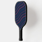 Elegant Paarse Professional Pickleball Paddle (Links)
