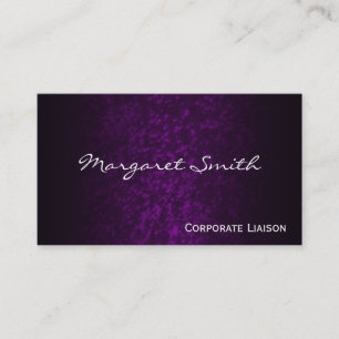 Elegant Paarse professionele Visitekaartjes