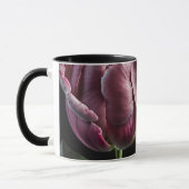 'Elegant Paarse Tulp' Mok 15 of 18 oz (Links)