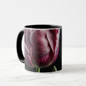 'Elegant Paarse Tulp' Mok 15 of 18 oz (Voorkant links)