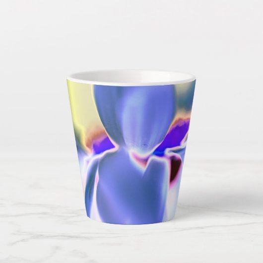 Elegant Paarse ventilatorprinter Mok (Voorkant)