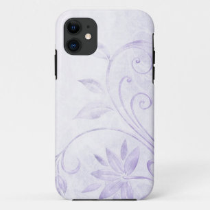 Elegant Paarse Vintage Case-Mate iPhone Case