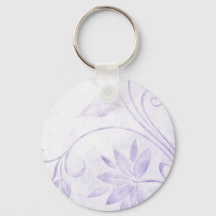 Elegant Paarse Vintage Sleutelhanger