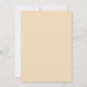 Elegant Paarse Waterverf Floral Kaart (Achterkant)