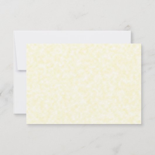 Elegant Paarse Waterverf Floral Yellow Dank u wel Bedankkaart (Achterkant)