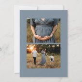 Elegant Paasveroudering 3 Foto Feestdagenkaart (Achterkant)