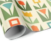 Elegant paaswrapping papier met Abstract voorjaar (Rol Hoek)
