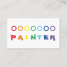 Elegant Painters regenboogkleurige stippen