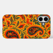 Elegant paisley bloempatroon Case-Mate iPhone case (Achterkant (horizontaal))