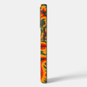 Elegant paisley bloempatroon Case-Mate iPhone case (Achterkant / Links)