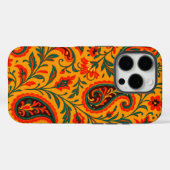 Elegant paisley bloempatroon Case-Mate iPhone case (Achterkant (horizontaal))