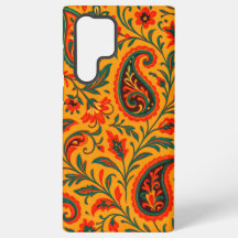 Elegant paisley bloempatroon