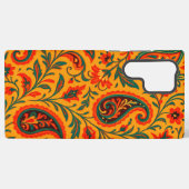 Elegant Paisley Floral Pattern Samsung Galaxy Hoesje (Achterkant horizontaal)