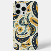 Elegant Paisley Fusion – Artistieke, wereldwijde s Case-Mate iPhone Case (Achterkant)
