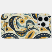 Elegant Paisley Fusion – Artistieke, wereldwijde s Case-Mate iPhone Case (Achterkant (horizontaal))
