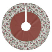 Elegant Paisley kerstboomrok Kerstboom Rok (Voorkant)