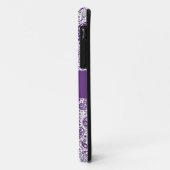 Elegant Paisley Pattern Paars Case-Mate iPhone Case (Achterkant/links)