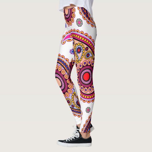 Elegant paisleyontwerp  leggings (Links)