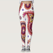 Elegant paisleyontwerp  leggings (Voorkant)